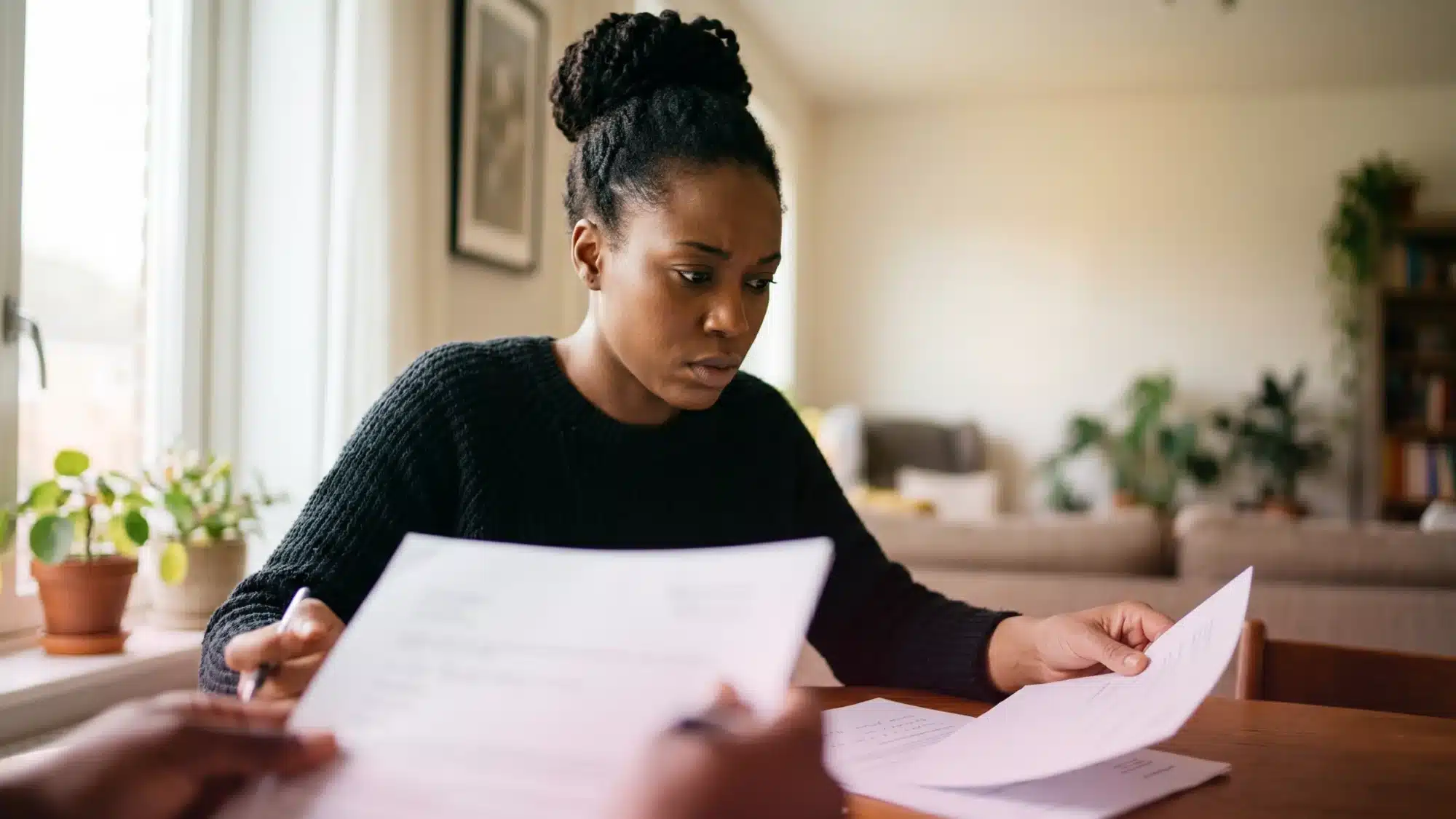 everything-you-need-to-know-about-comparing-medicare-supplement-plans-in-salem-ct Senior couple reviewing health insurance documents together at home